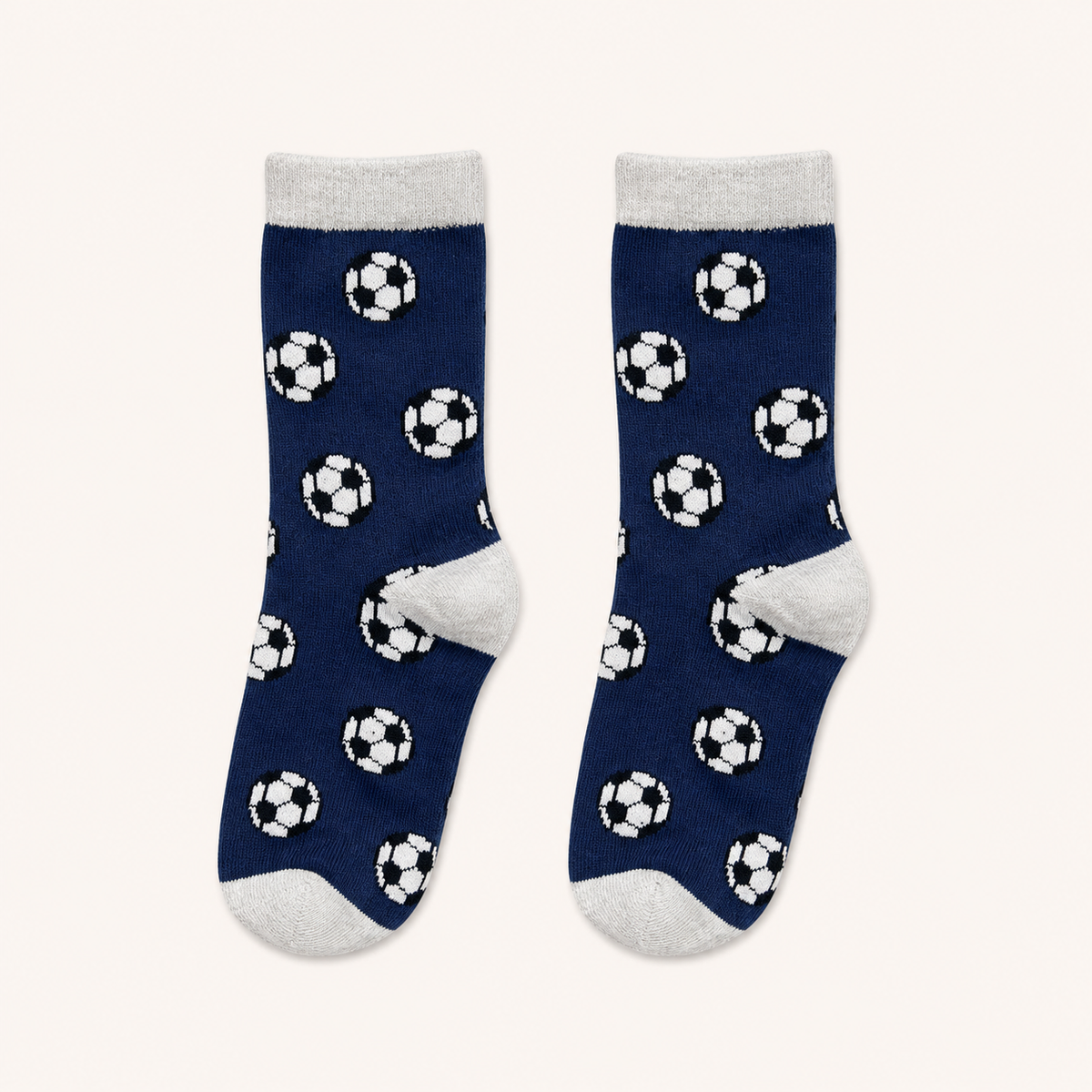 Grey Football Socks