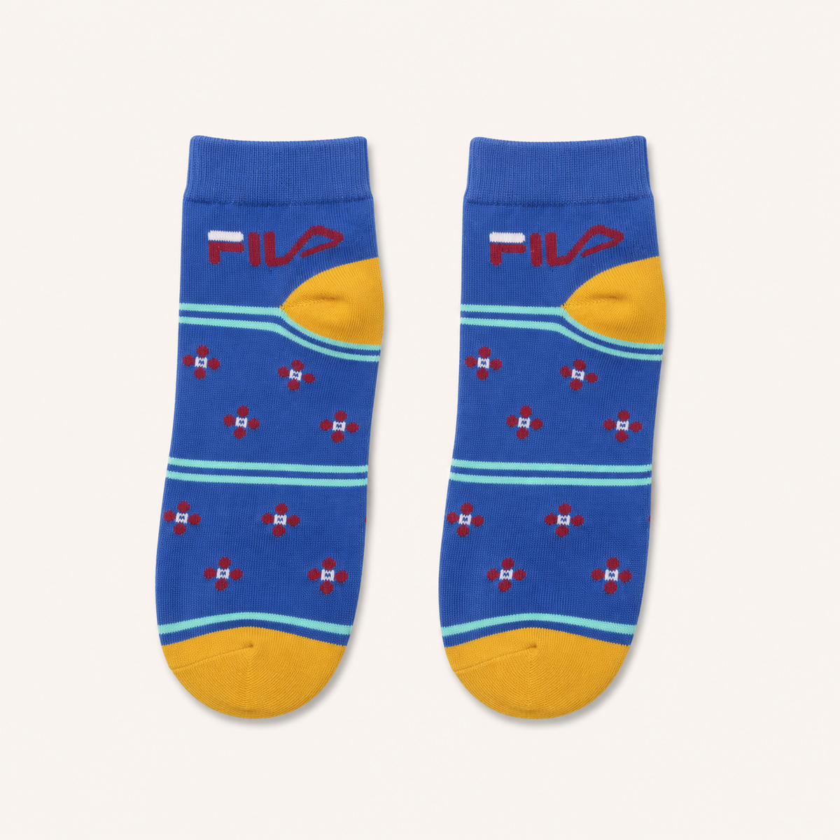 Blue Fils Socks