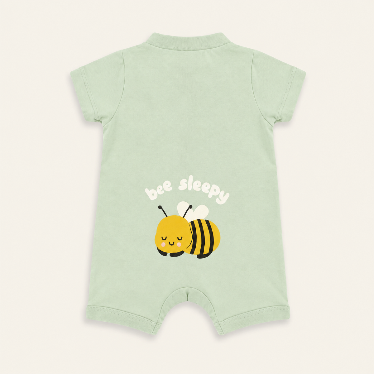 Lightgreen Bee Sleepy Romper