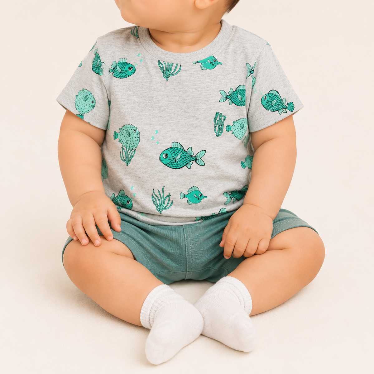 Green Fish T-Shirt