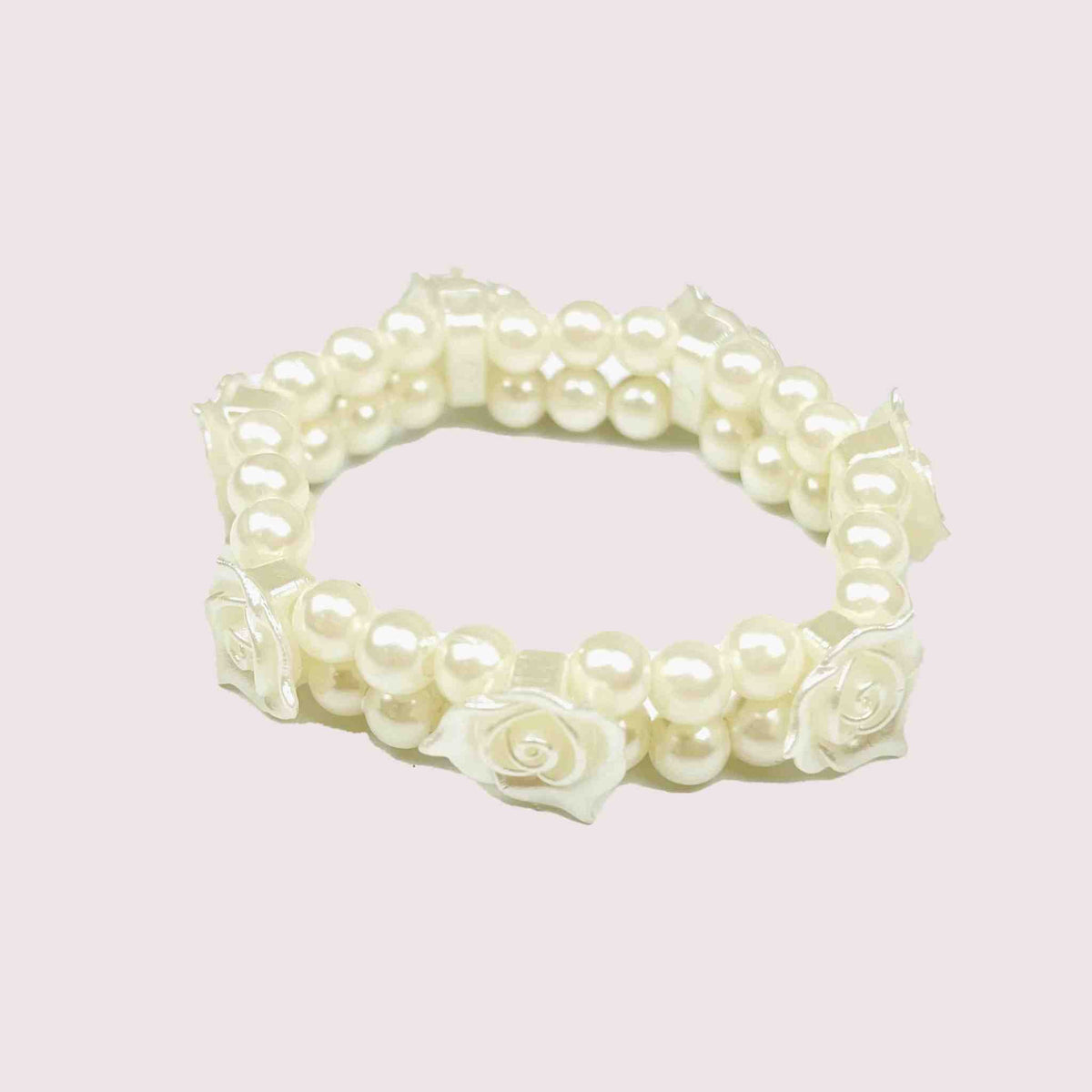 White Flower Bracelet