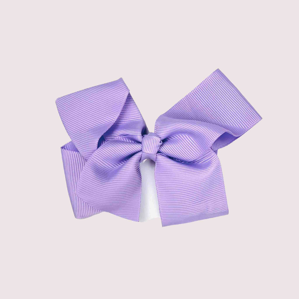Purple Bow Snap Clip