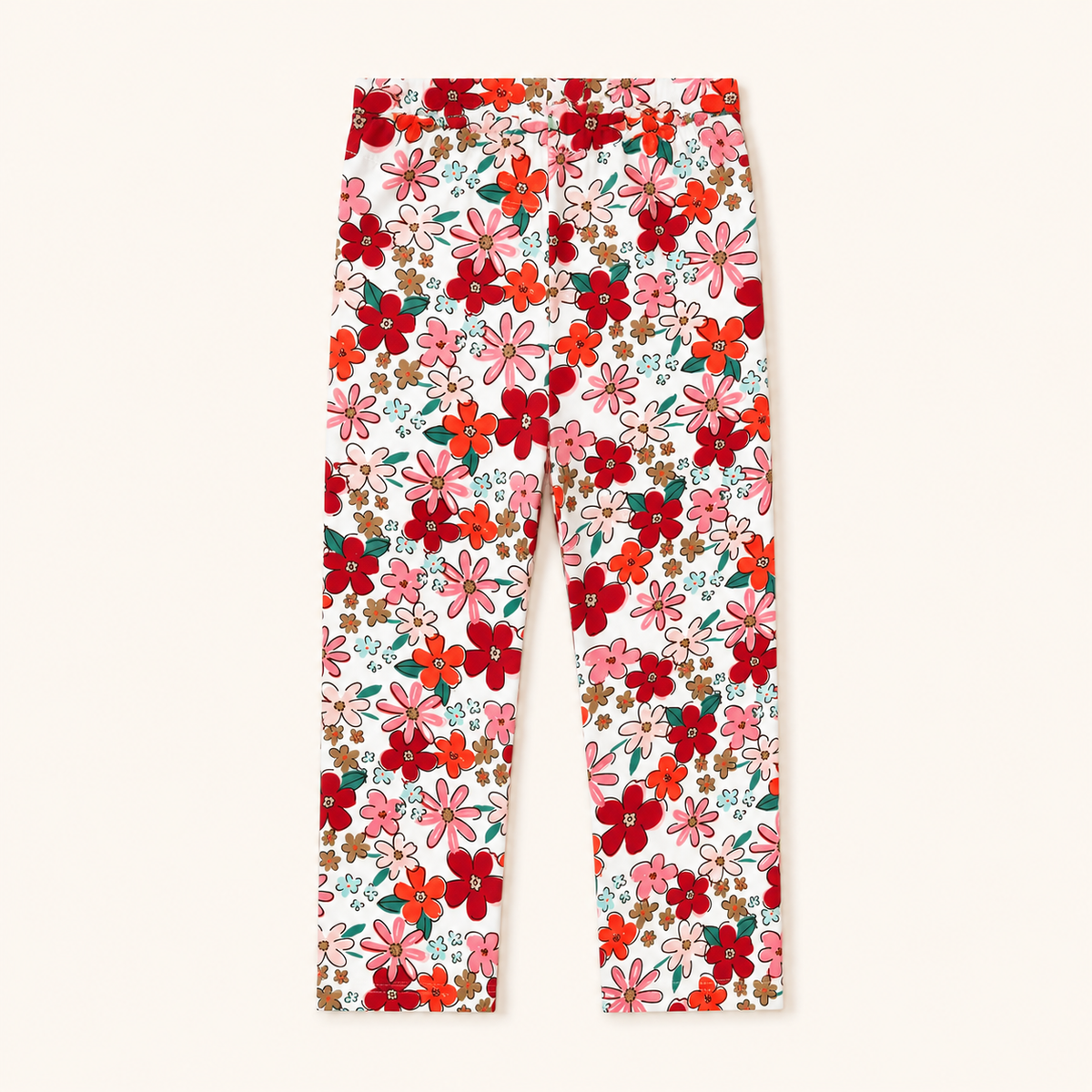 Multi Floral Tights