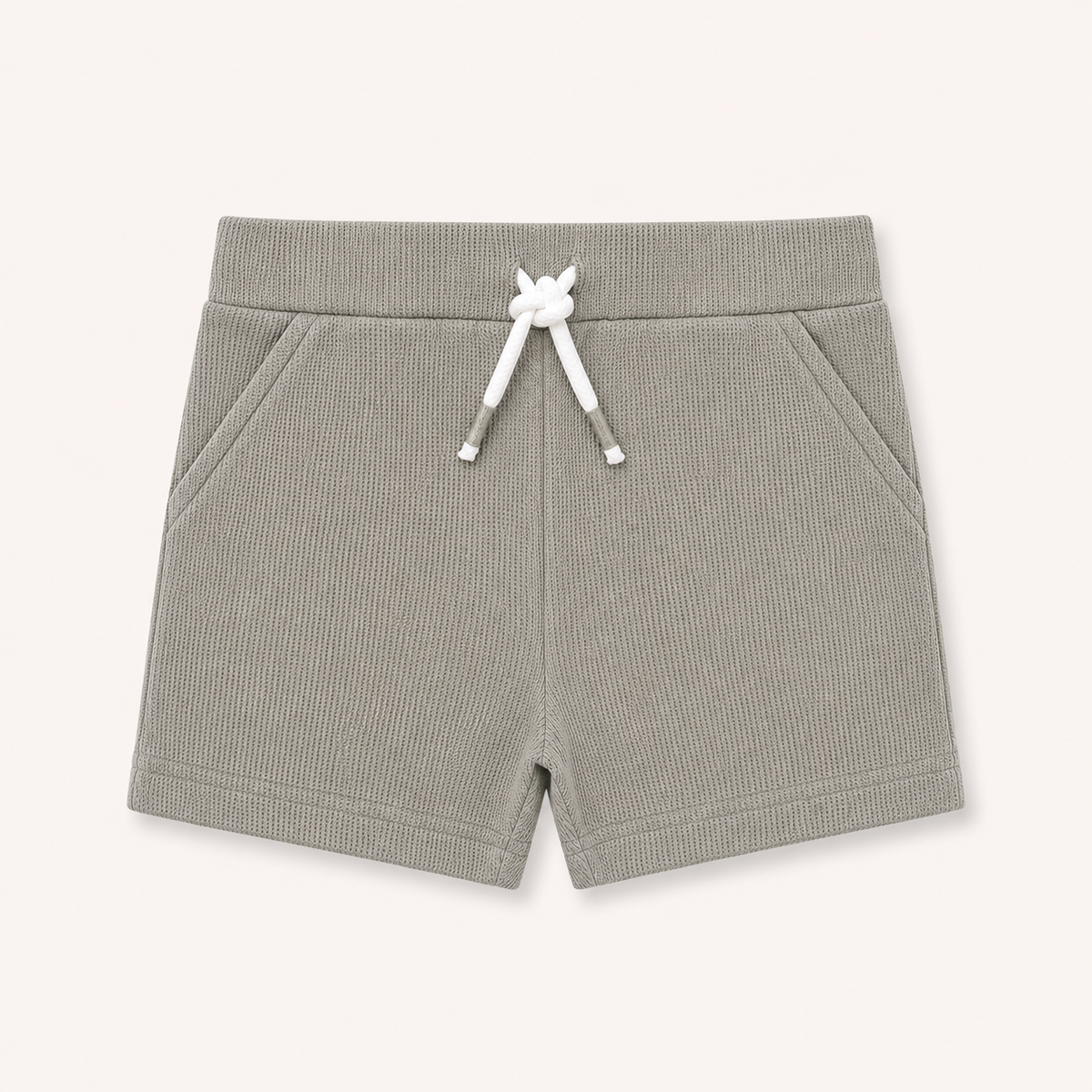 Light Beige Green Shorts