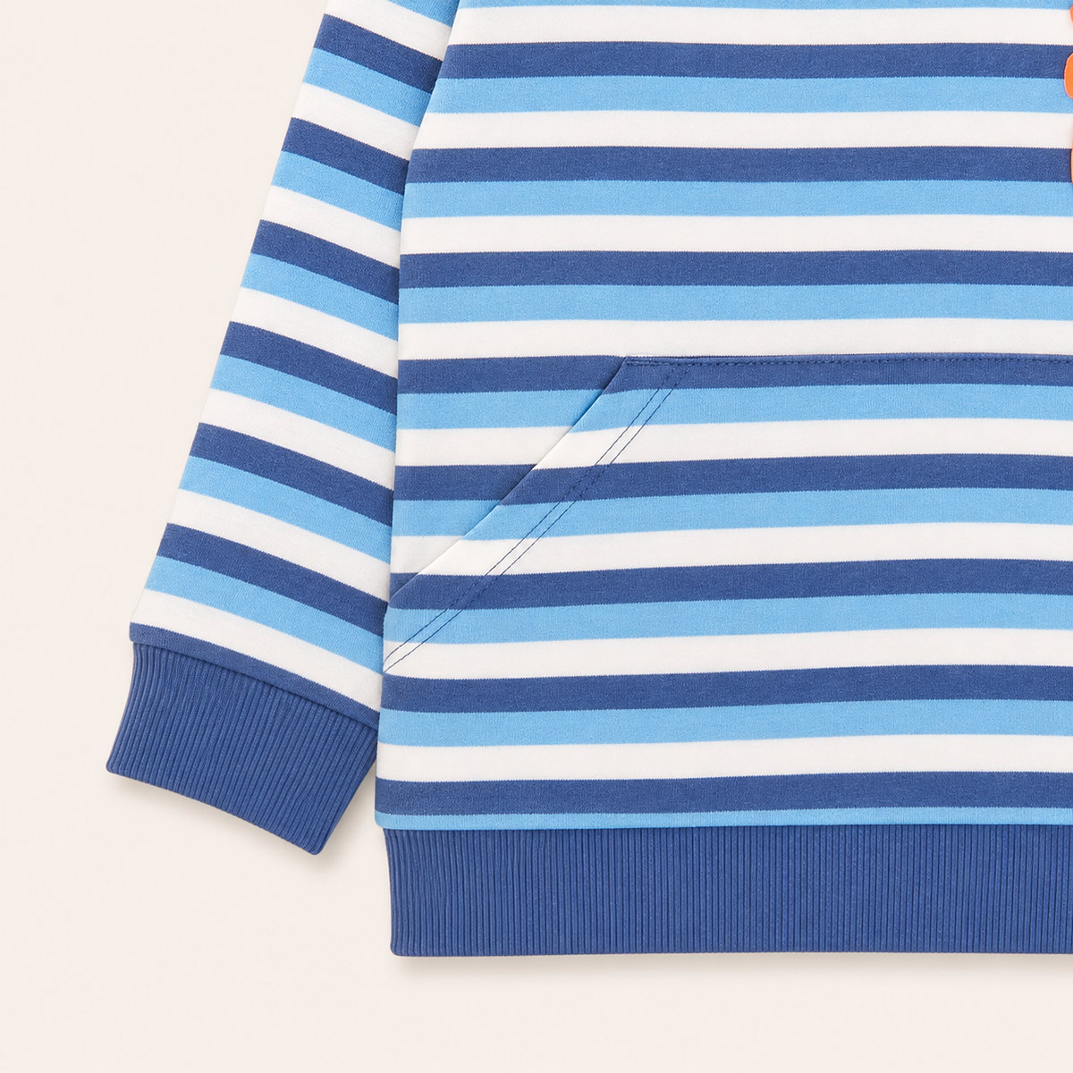 Blue Striped Sweater Sweatshirt