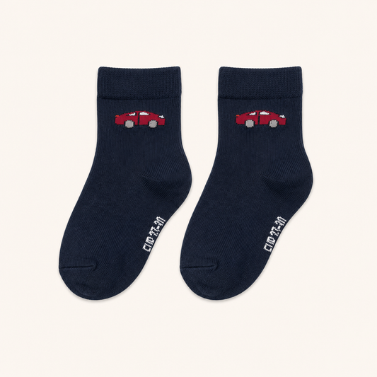 Navy Blue Car Socks