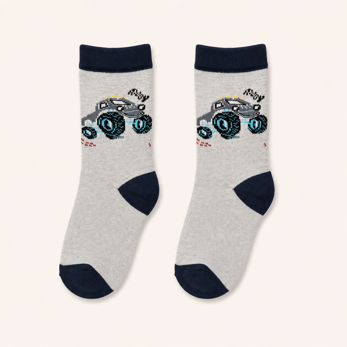 Grey Truck Socks