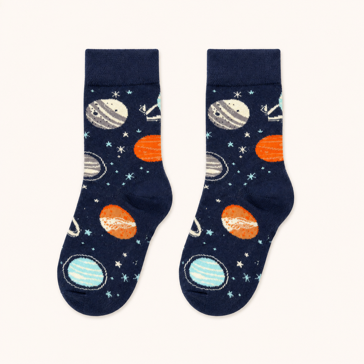 Space Blue Socks