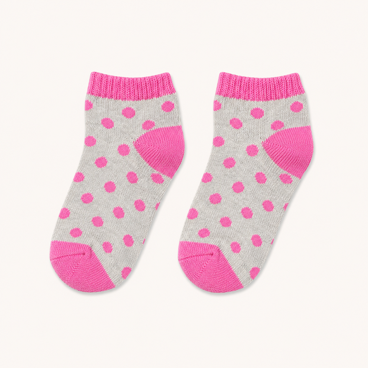 Pink Polka Socks