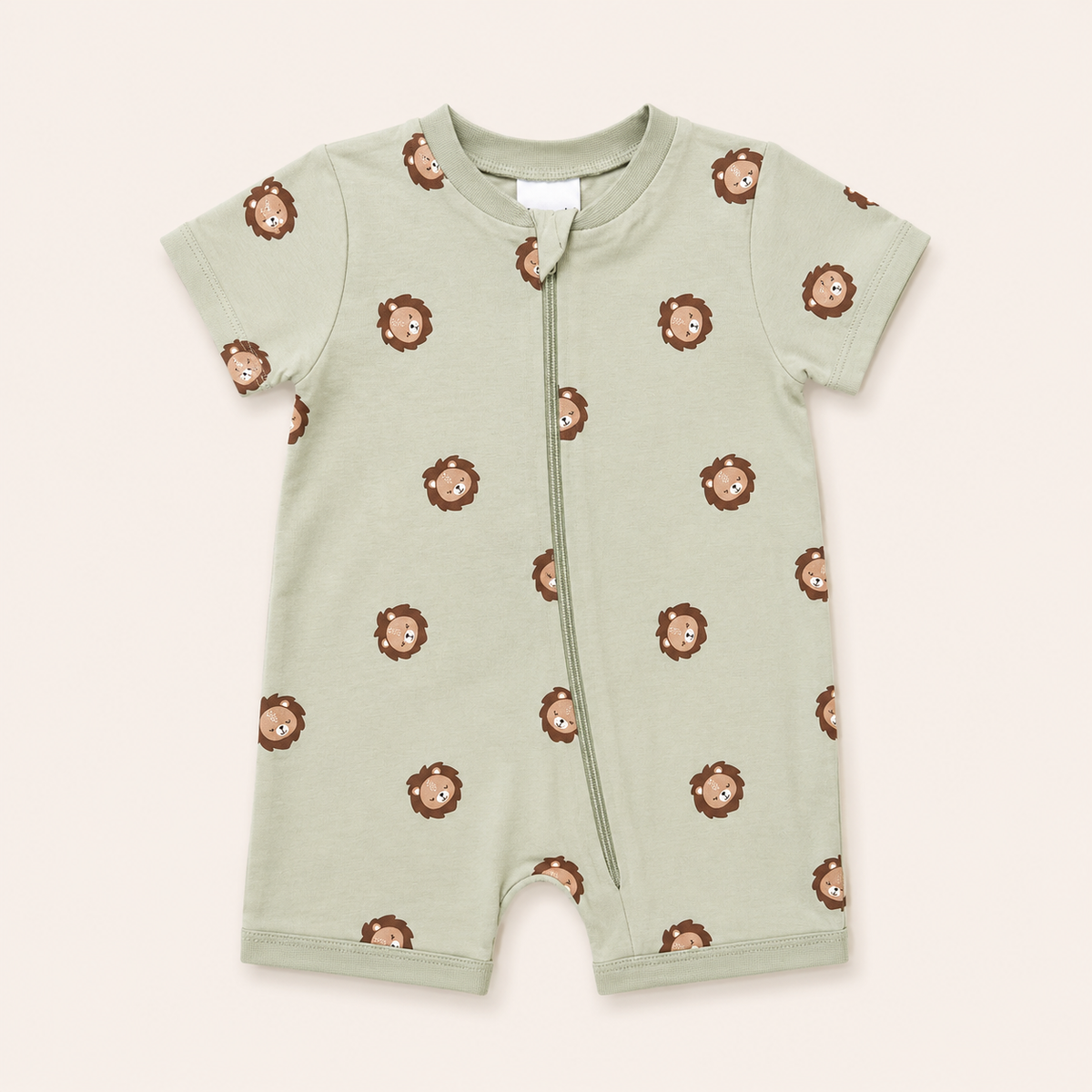 Green Lion Romper
