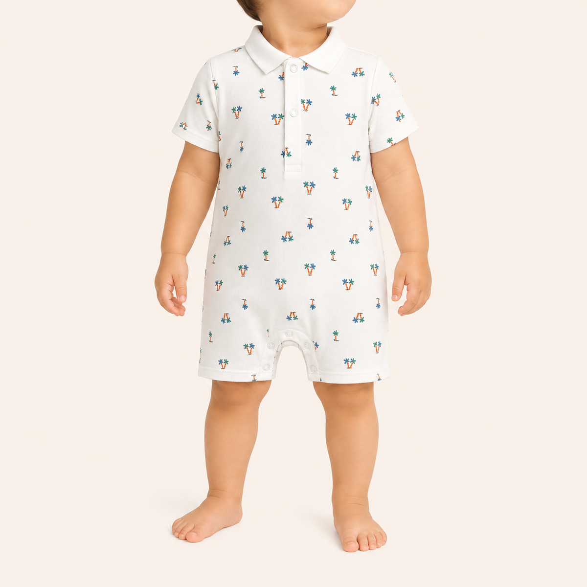 Polo Palm Romper