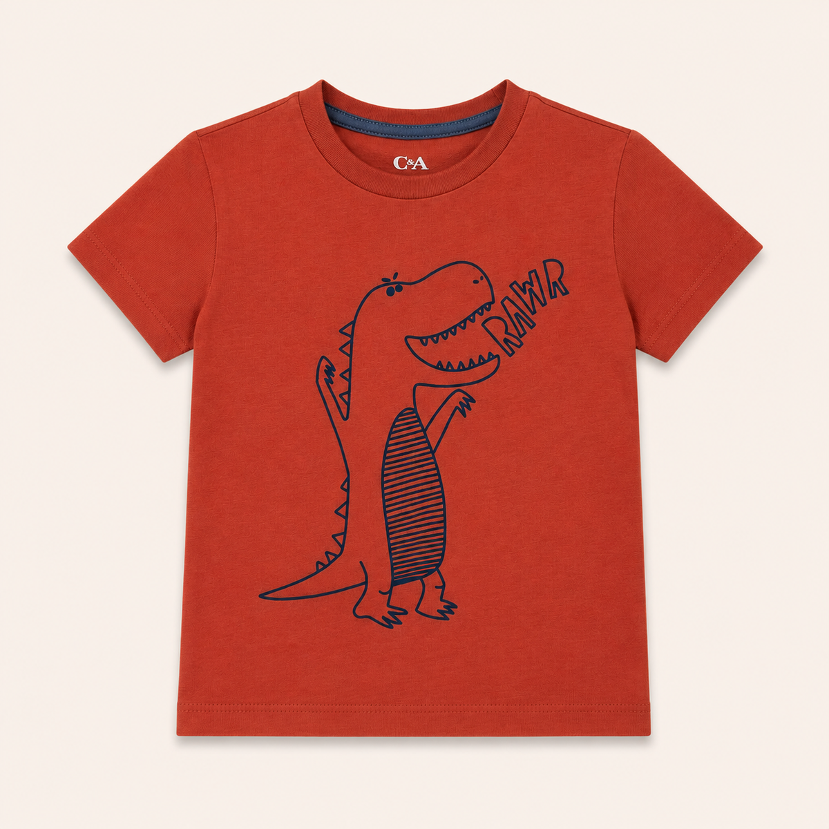 Rust Dino T-Shirt