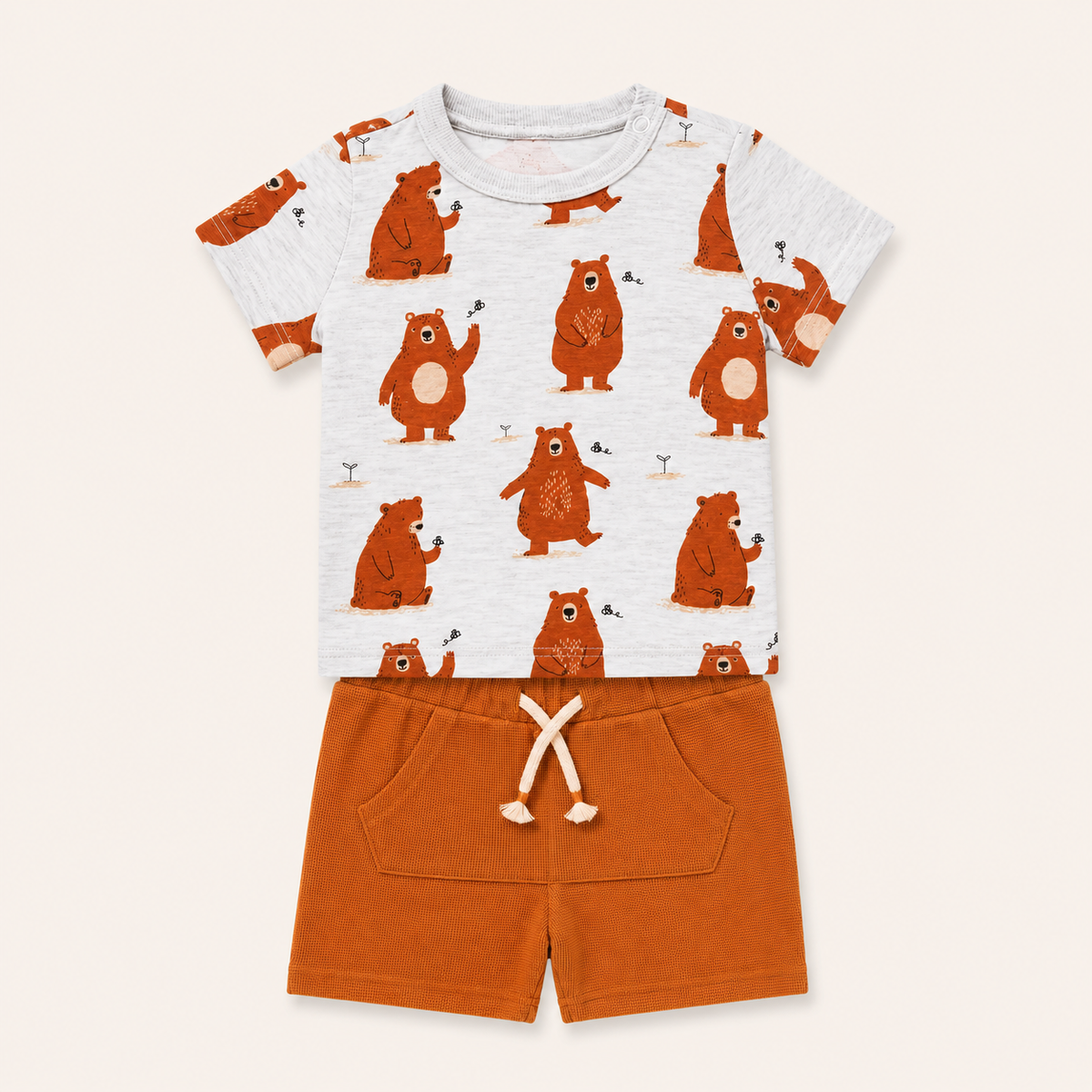 Bear Shirt & Short Set