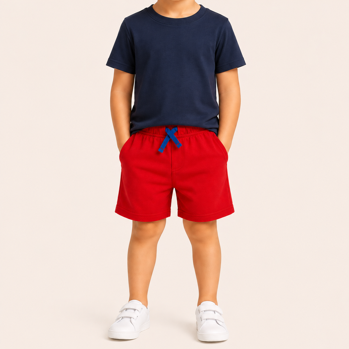 Plain Red Shorts