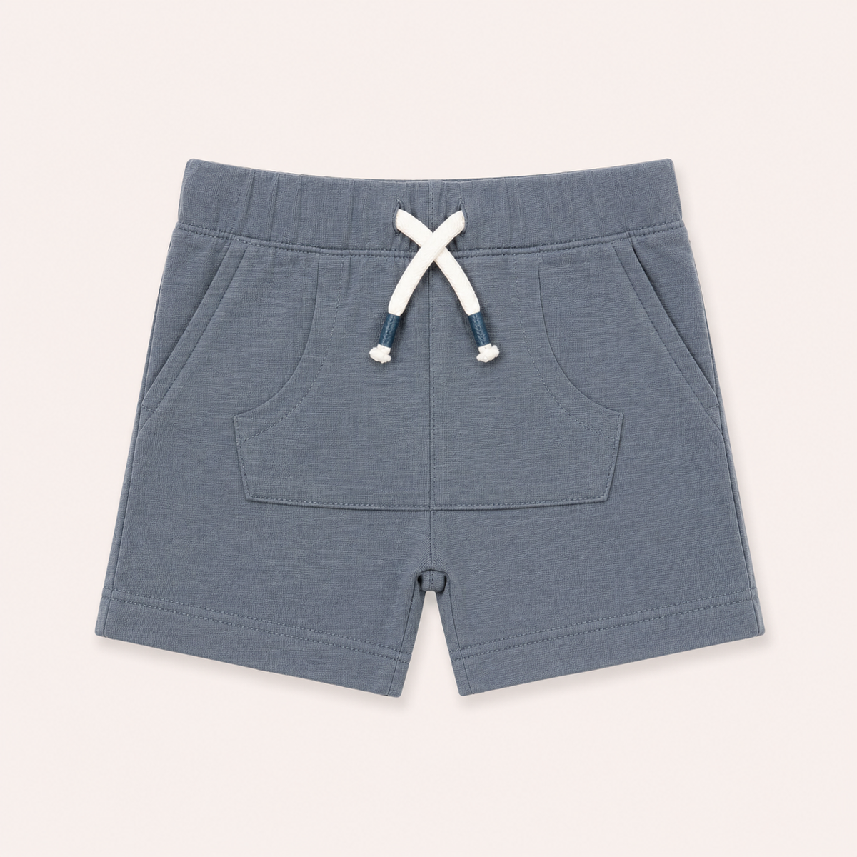 Blue Grey Shorts
