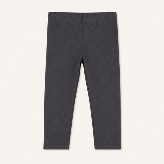Plain Charcoal Grey Leggings
