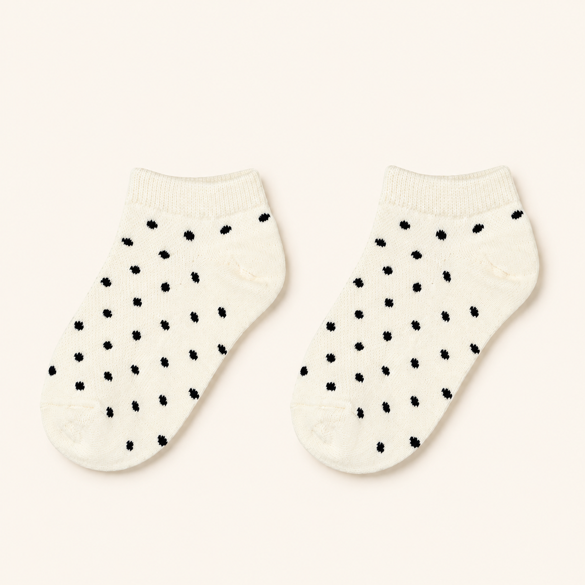 White Dot Socks