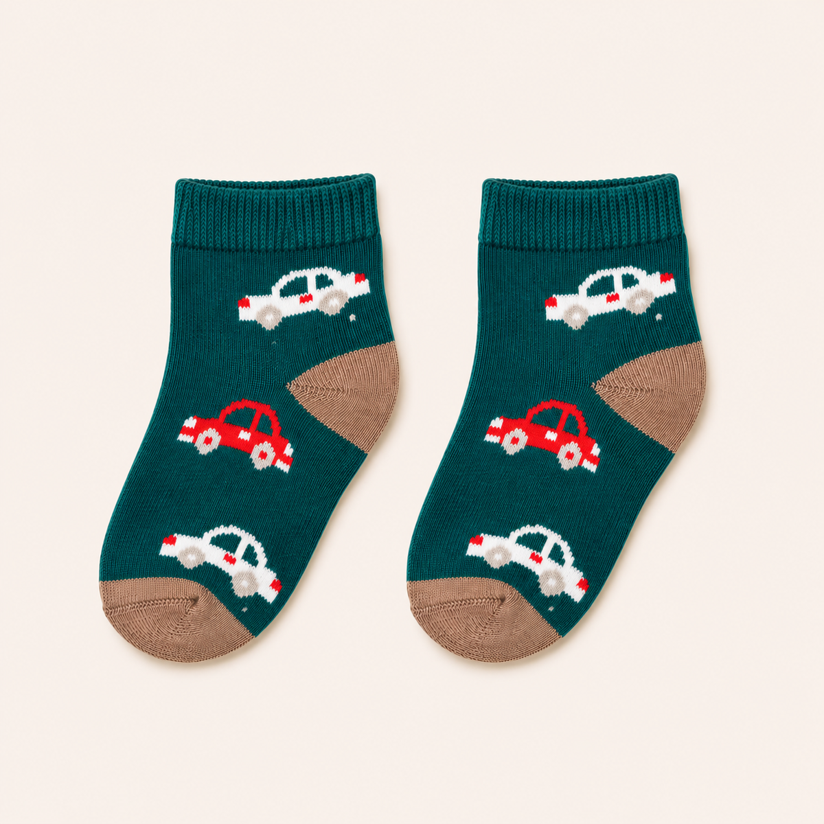 Dark Green Car Socks