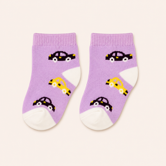 Purple Car Socks