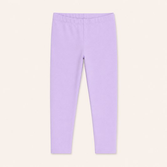 Plain Light Purple Leggings