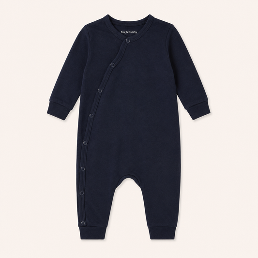 Dark Navy Blue Romper