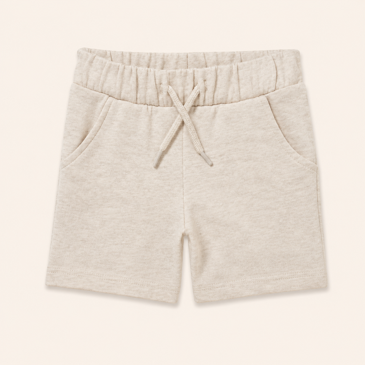 Plain Off-white Shorts