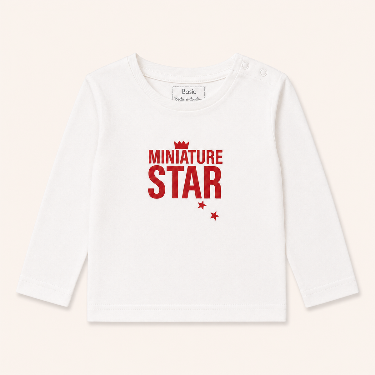 White Miniature Star Shirt