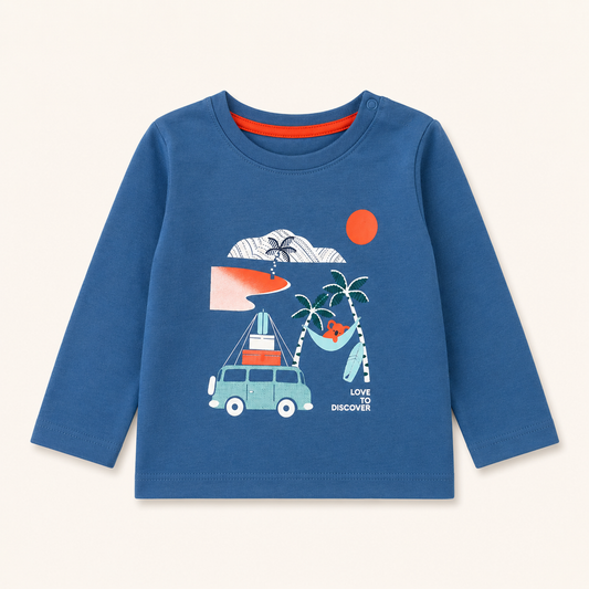 Blue Vacation Shirt