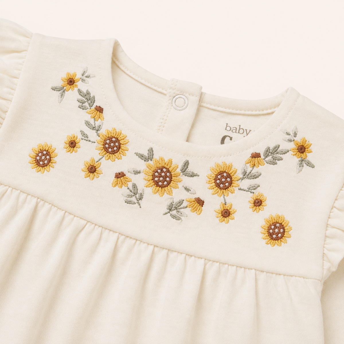 Embroided Flower Top