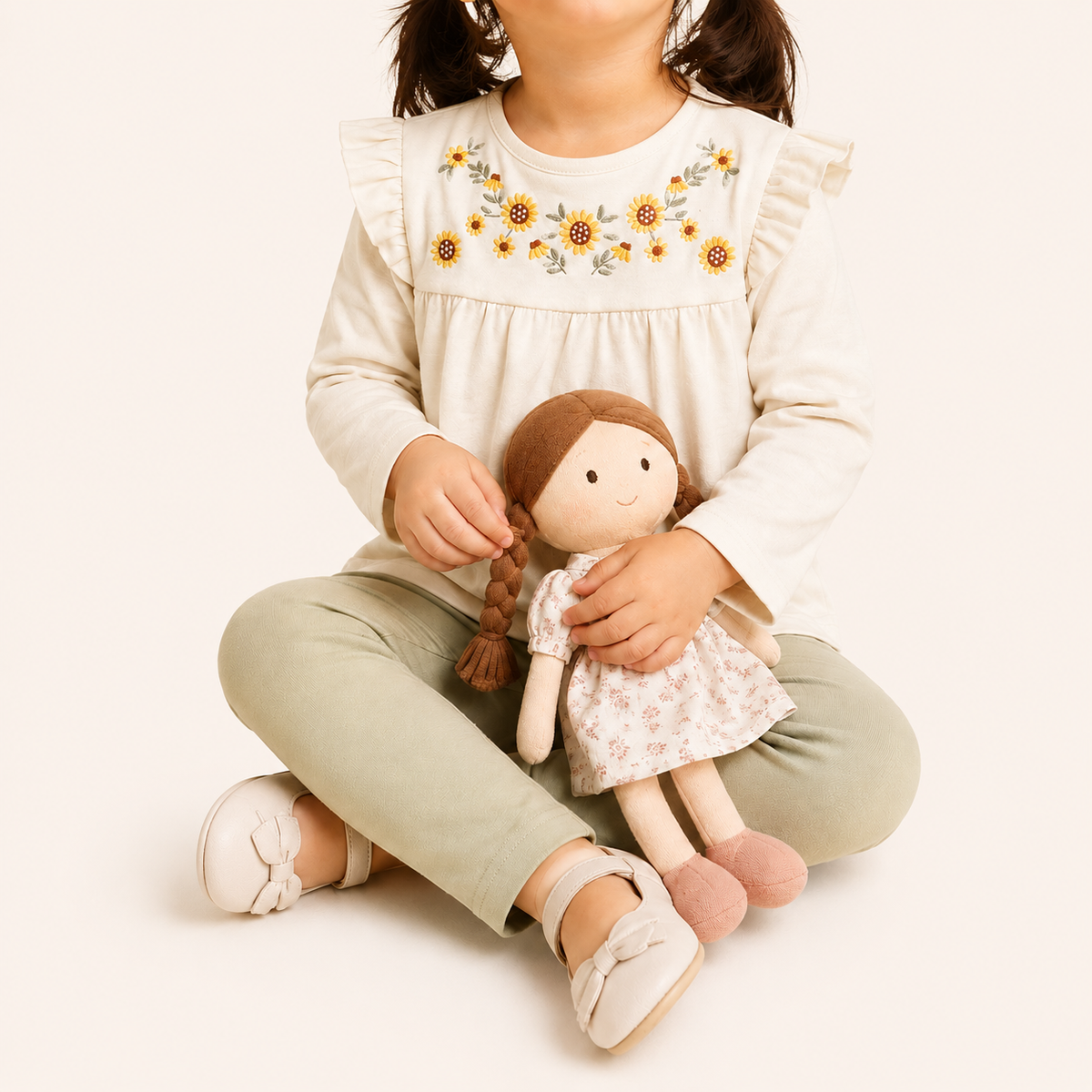 Embroided Flower Top