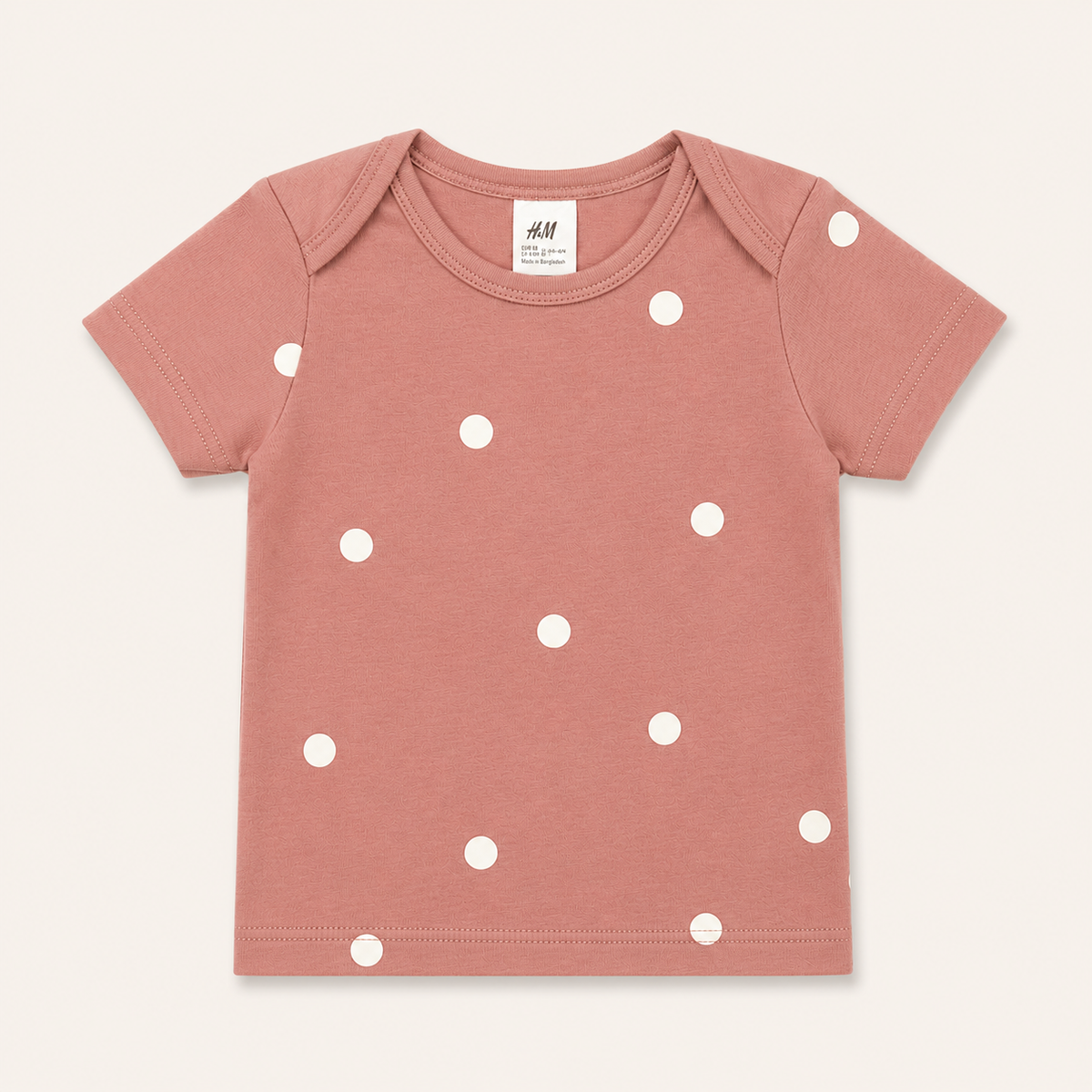 White Polka Dots T-Shirt