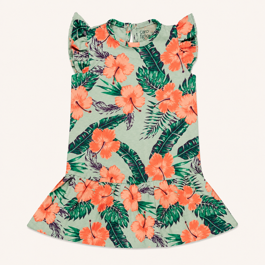 Tropical Floral Frock