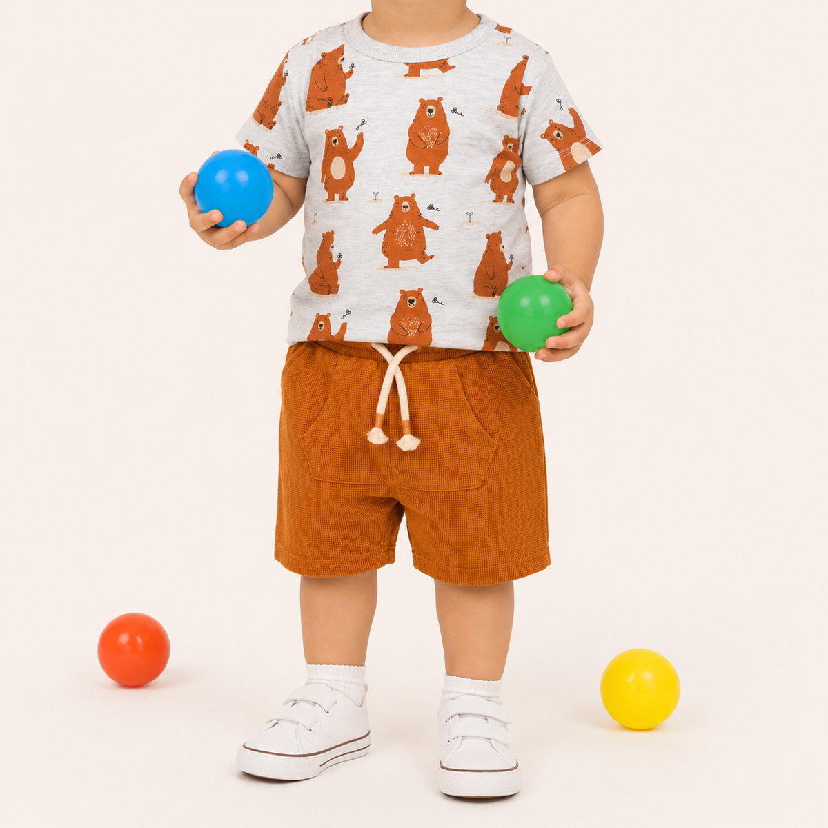Bear Shirt & Short Set