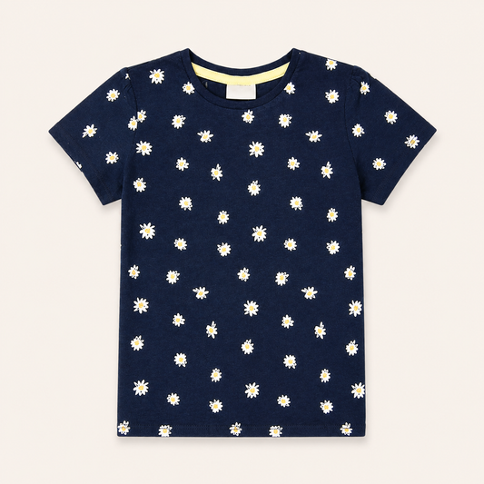 White Floral T-Shirt