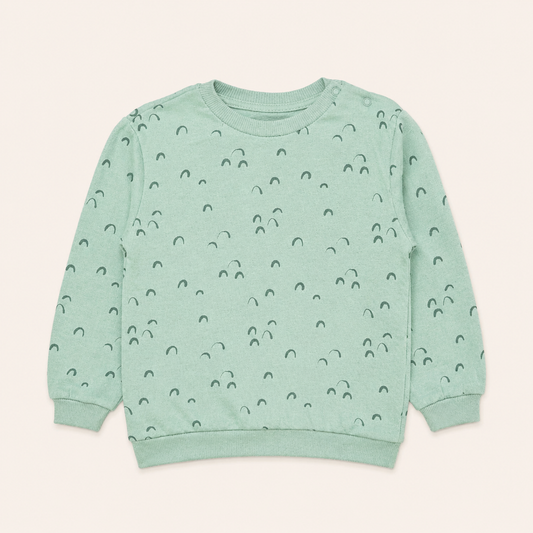 Mint Green Curves Sweatshirt