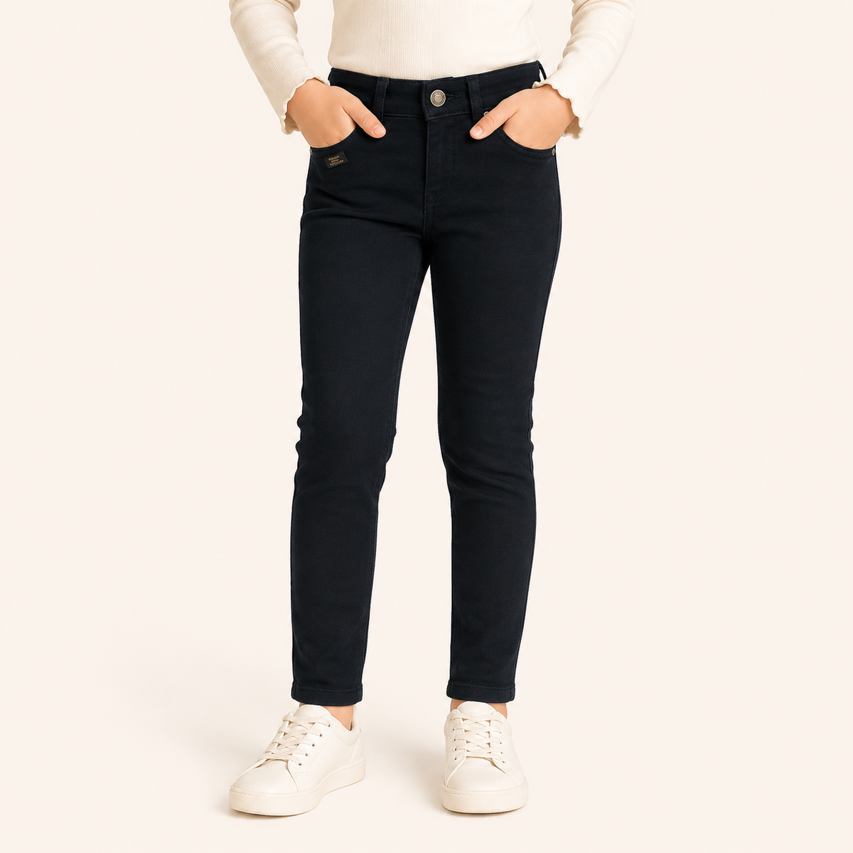 Casual Black Denim Jeans