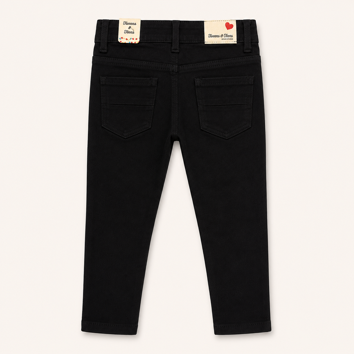Casual Black Denim Jeans