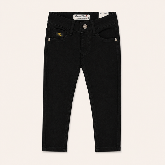 Casual Black Denim Jeans