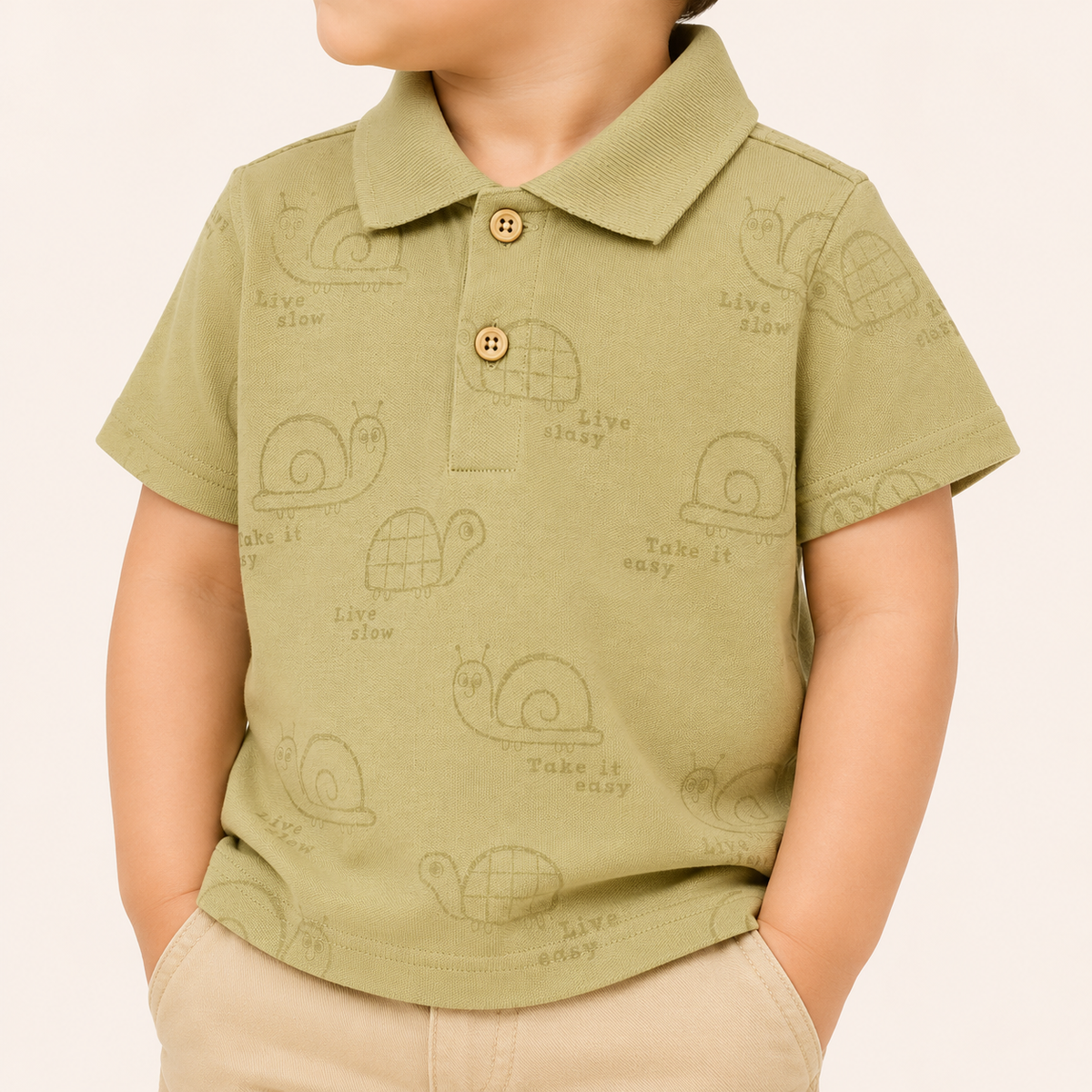 Green Snail Polo