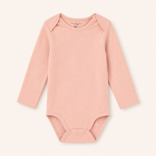Teapink Long Sleeve Bodysuit
