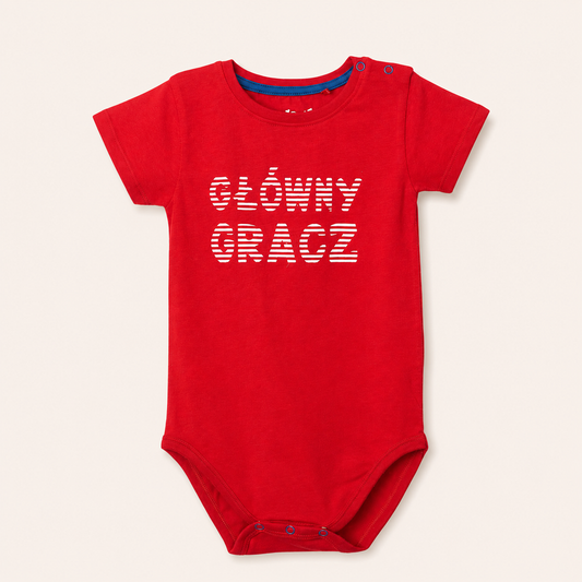 Glowny Glanz Red Bodysuit