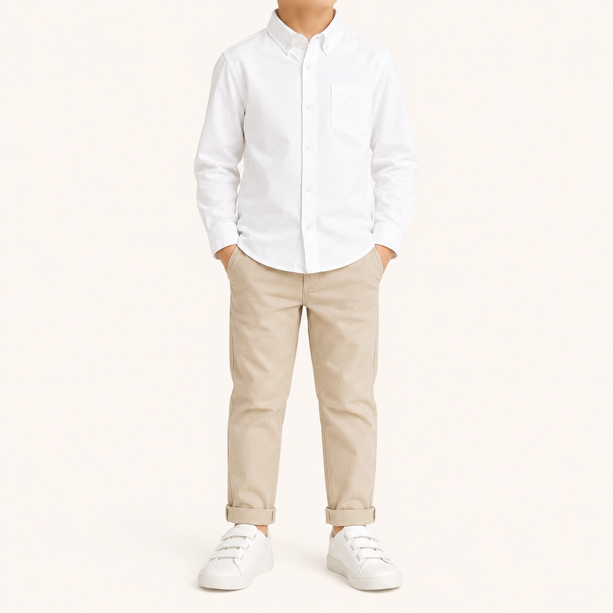 Mango White Cotton Shirt