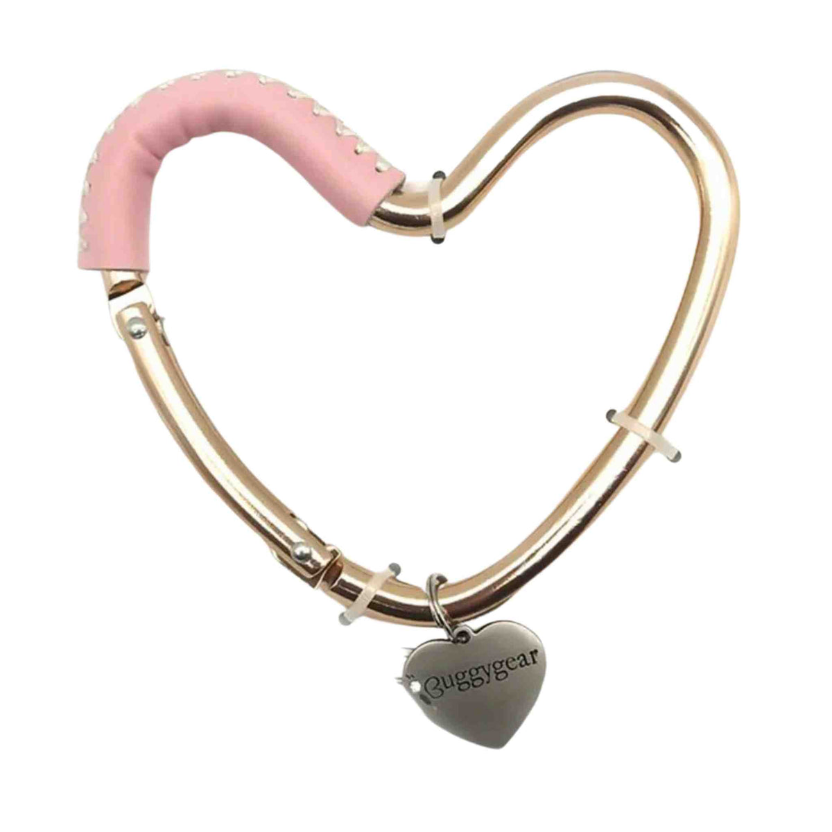 Buggygear Heart Stroller Hook-Rose Gold