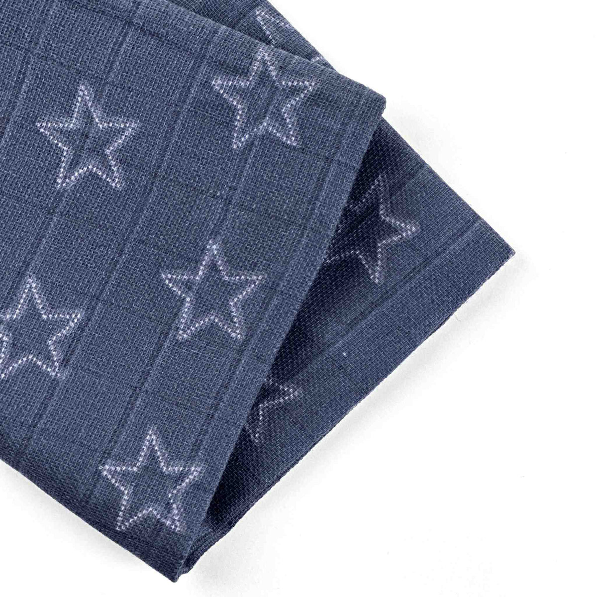 Navy Star Baby Wrap Sheet