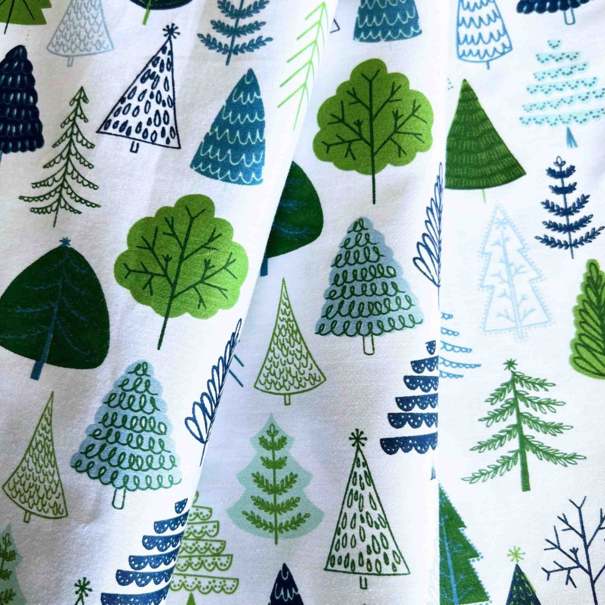 Pine Tree Forest Kids Bedsheet