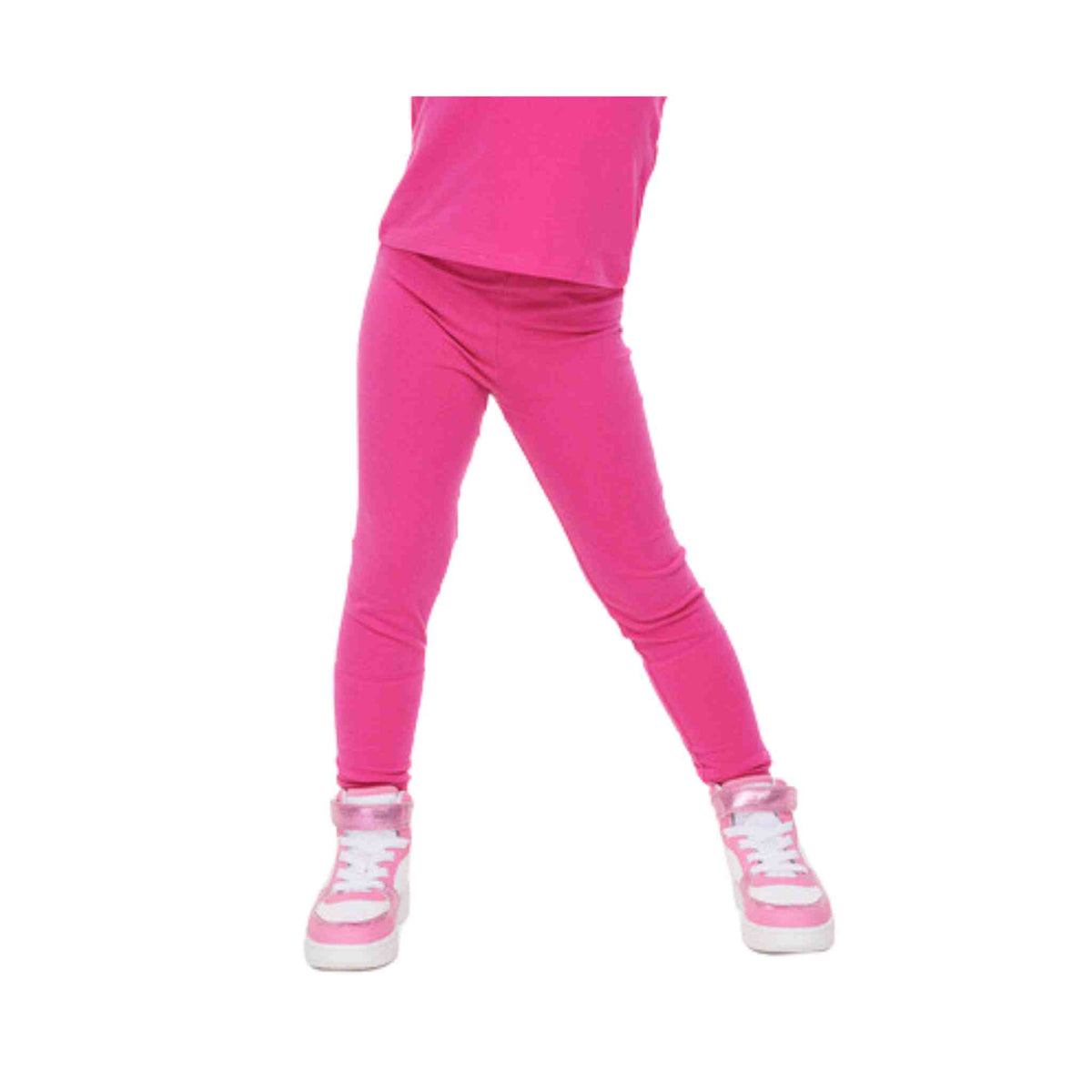 Plain Dark Pink Leggings