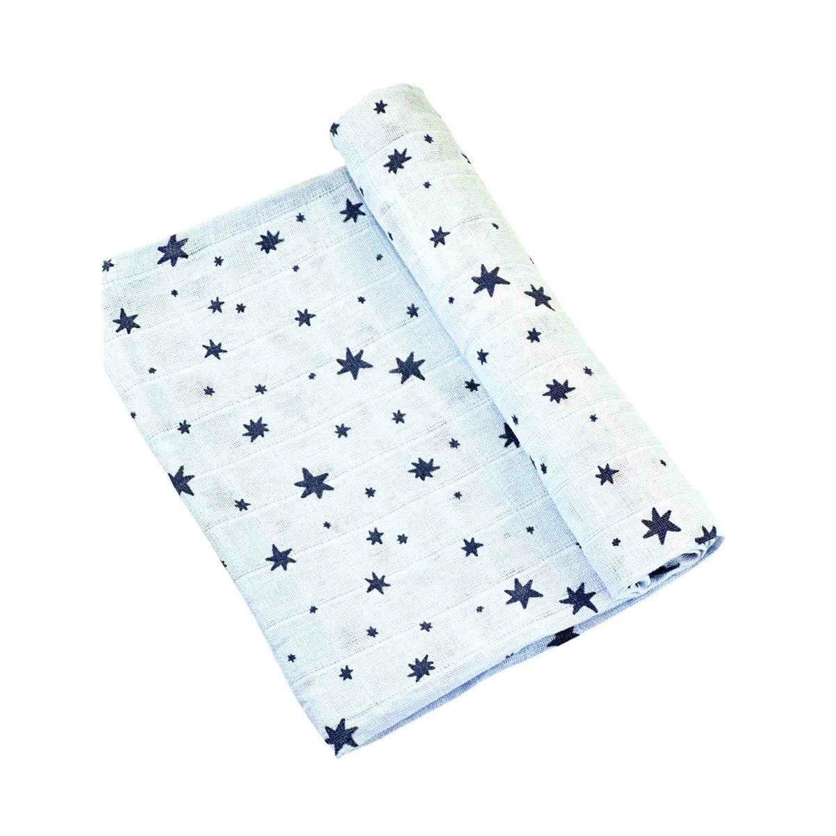 Blue Stars Baby Wrap Sheet