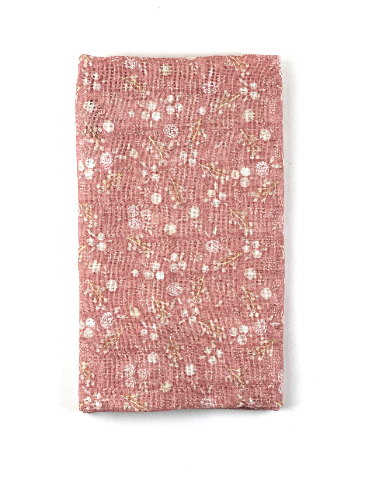 Floral Pink Baby Wrap Sheet