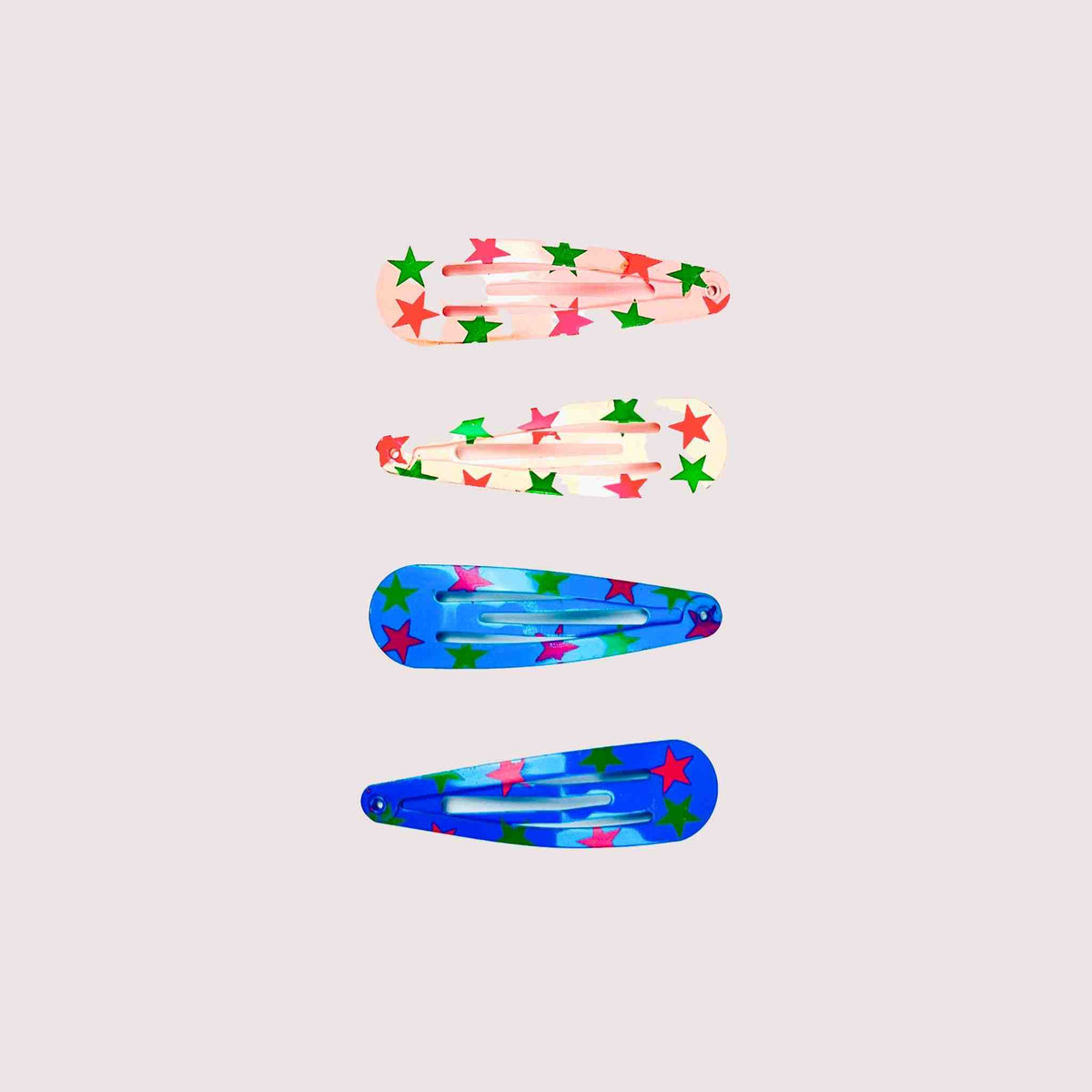 Stars Snap Clip Set